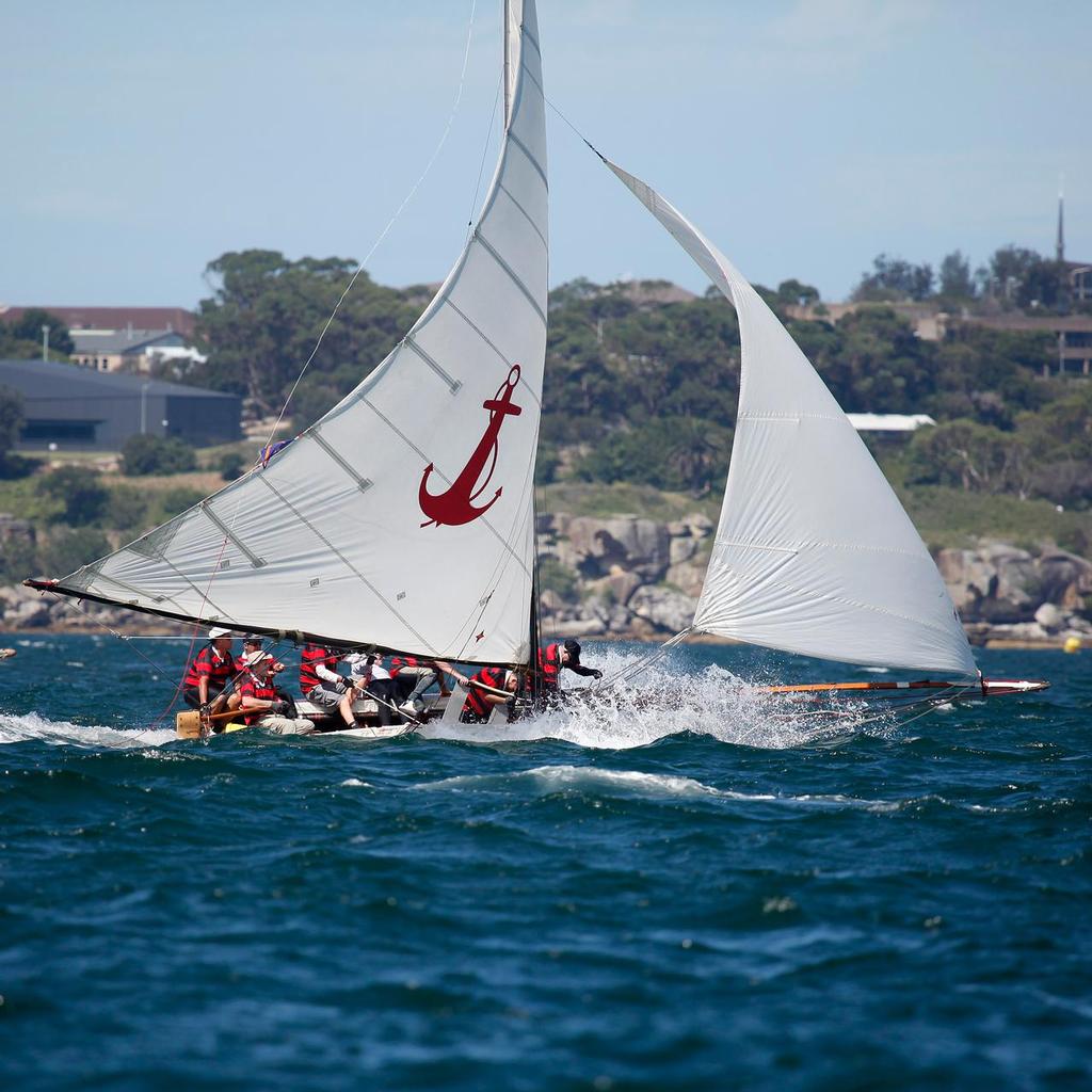 Australian Historic 18ft Championship - Yendys - Classic 18ft Skiffs - Sydney, January 23, 2015 © Michael Chittenden 